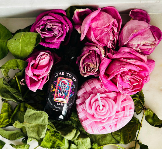 Rose Heart Spell Candle