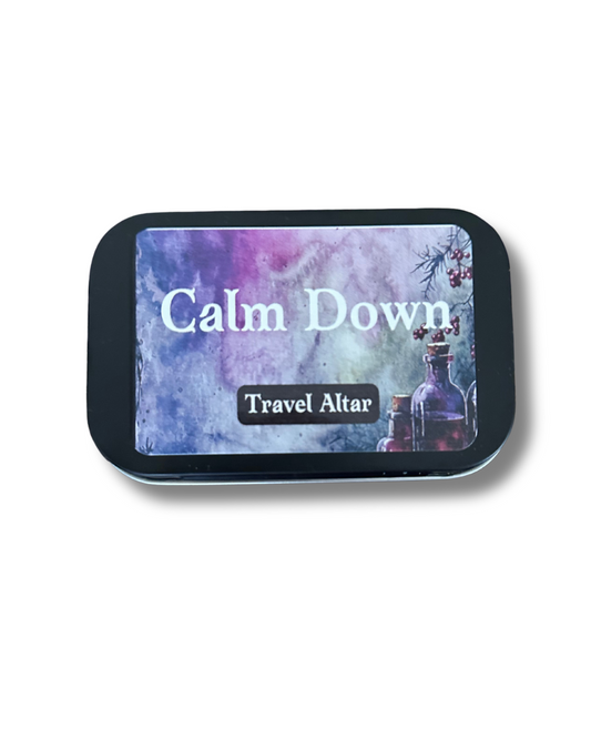 Calm Down Travel Altar