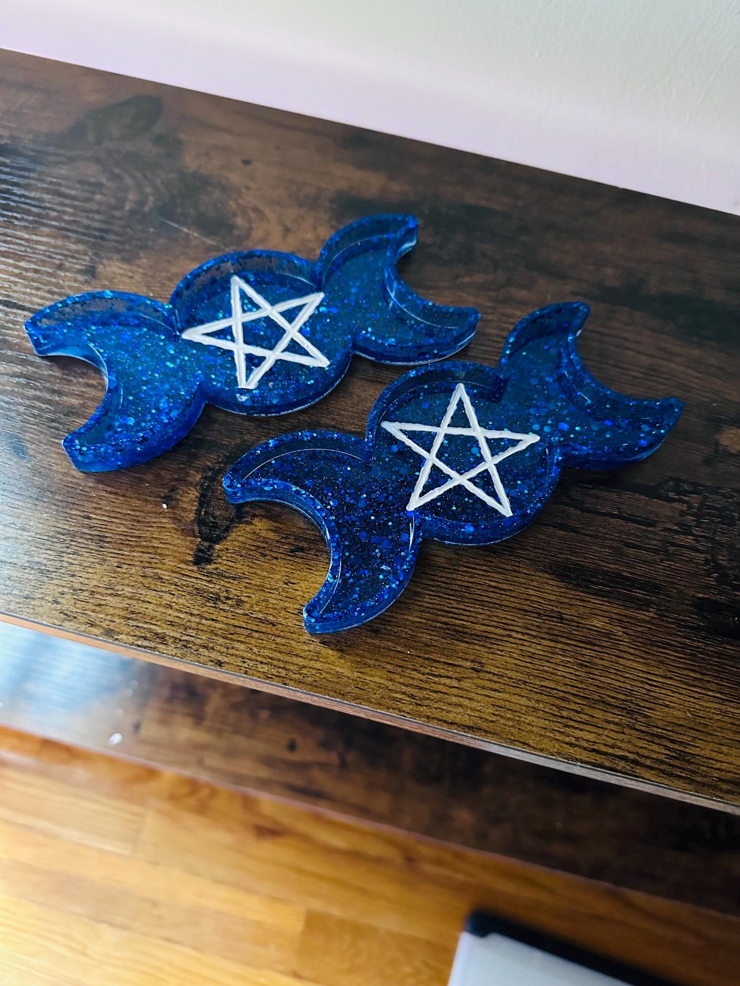 Triple Moon resin tray