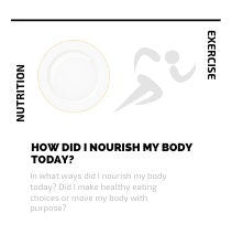 Daily Mental Health Check-In Printable Worksheet (Digital Download)